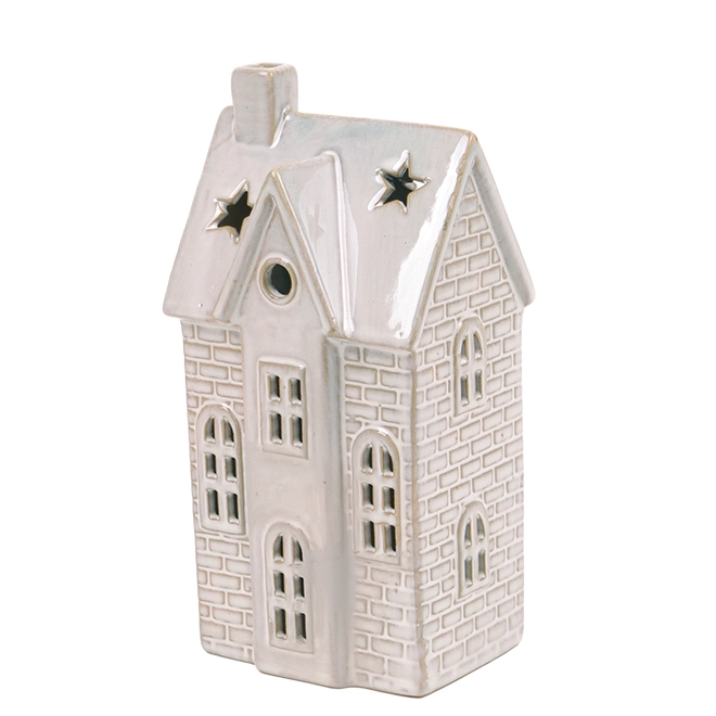 Домик керамический с подсветкой 20,5 см (152-23A050)