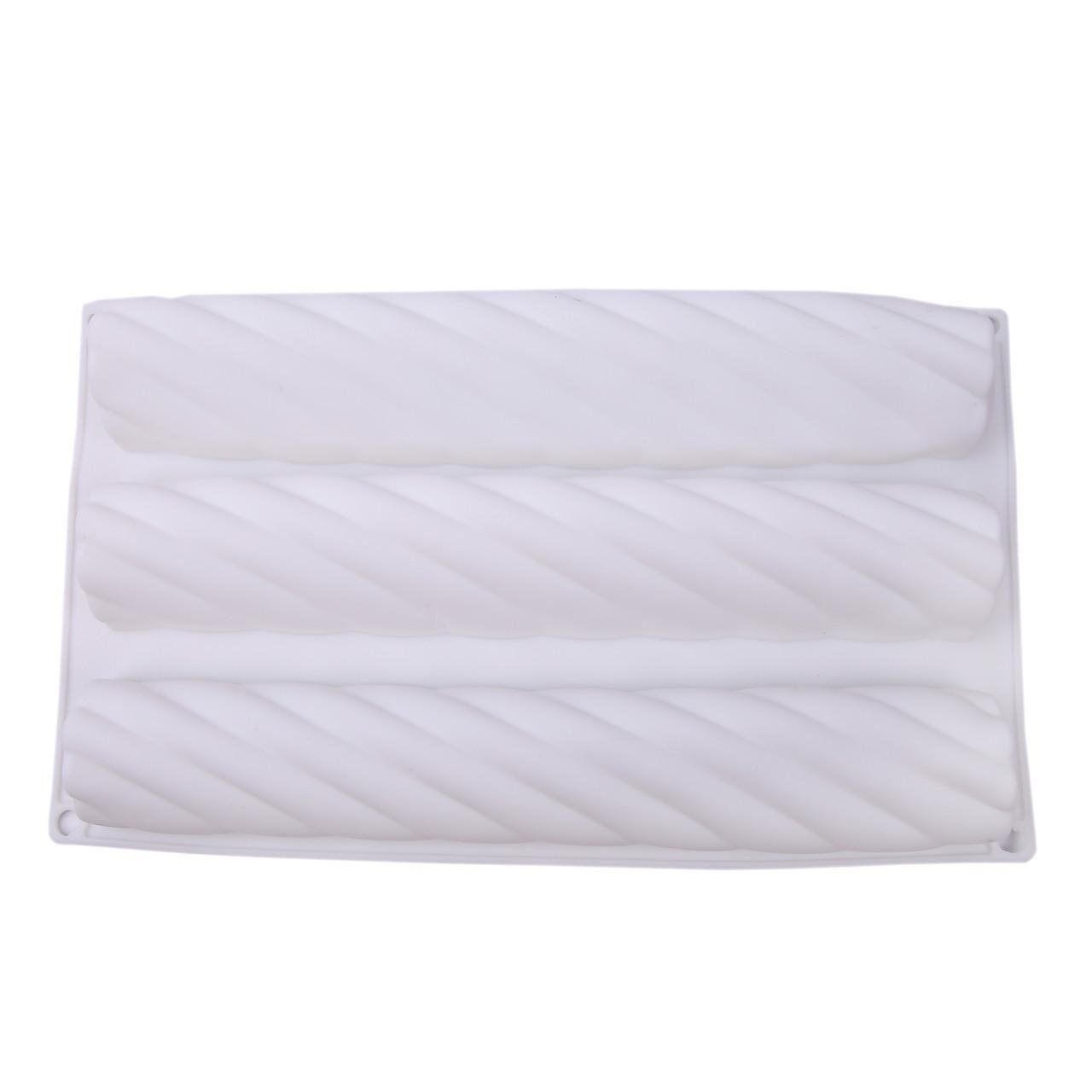 Форма силиконовая для эвроторта Джгут 30x17,5 см 3 шт. (2356744500)