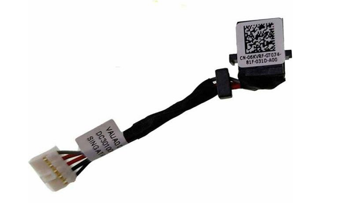 Разьем питания 6KVRF для ноутбука Dell Latitude E7440 E7450 DC30100MF00 с кабелем/шлейф/гнездо (1498363780)