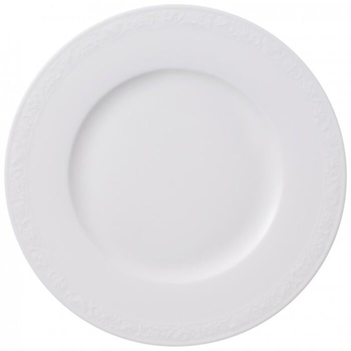 Тарілка для сніданку Villeroy&Boch Pearl 22 см White (2471296) Тарілка для сніданку Villeroy&Boch Pearl 22 см White (2471296)