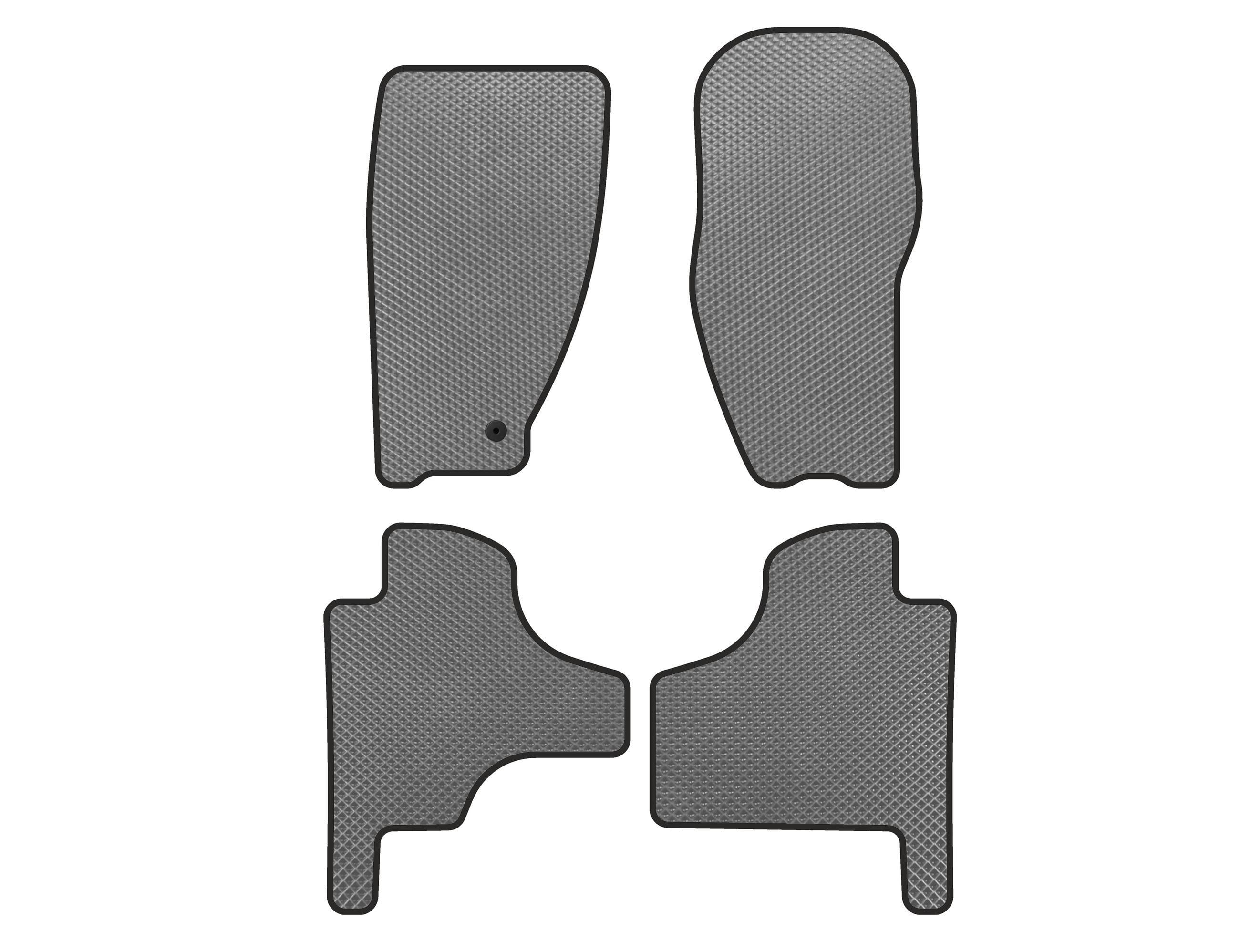 Коврики Digital Designs для Jeep Cherokee/Liberty 2007-2013 гг. этилвинилацетат Серый (174832)
