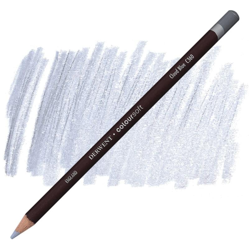 Олівець кольоровий Derwent Coloursoft С360 Синя хмара (700988)