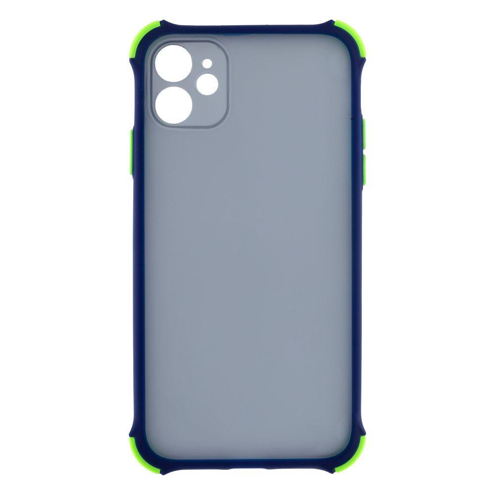 Силиконовый Чехол Накладка Avenger Armor Dark with Frame для iPhone 11 Синий Силиконовый Чехол Накладка Avenger Armor Dark with Frame для iPhone 11 Синий