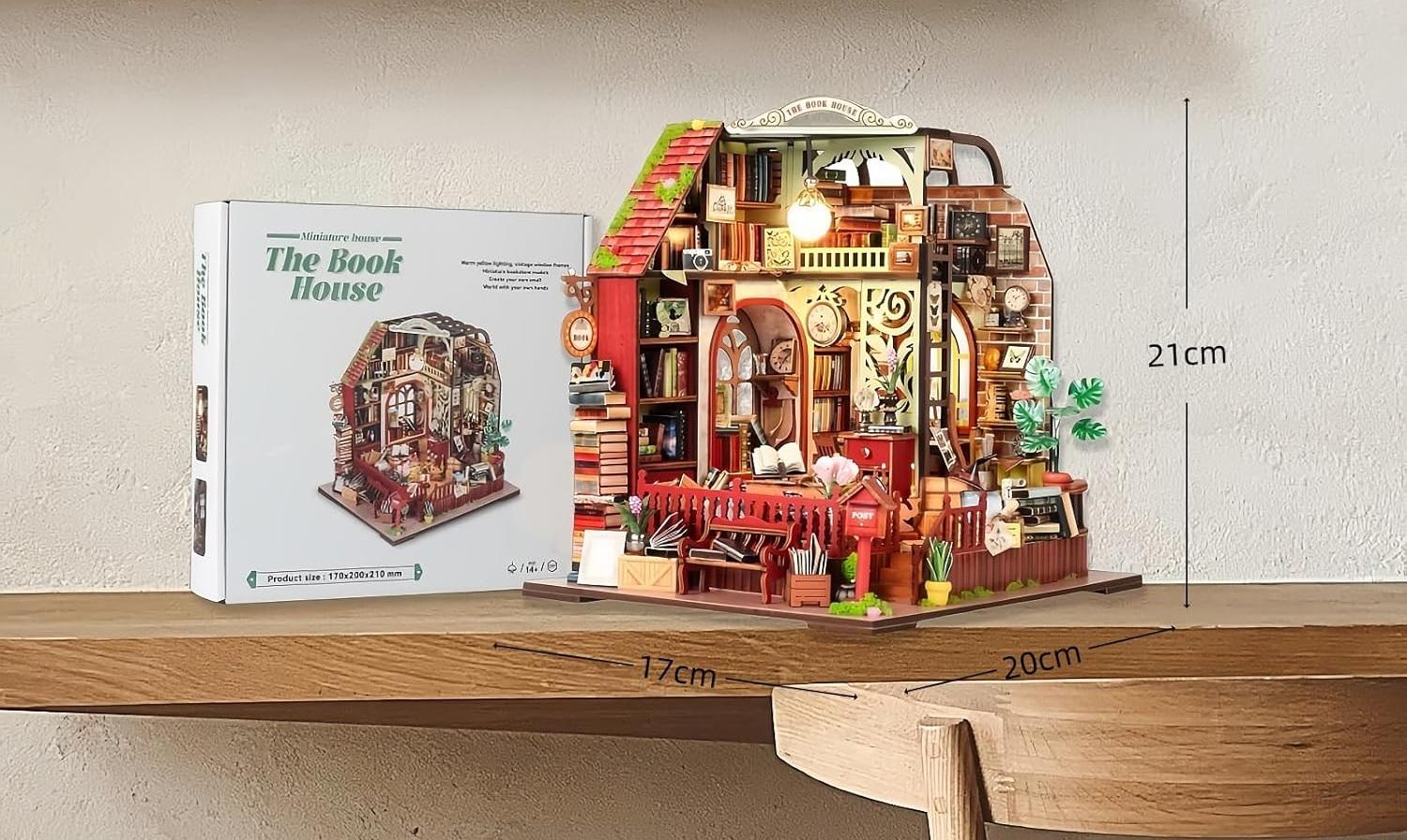 ᐉ Румбокс The Book House DIY Miniature House TSZH227 (28594978