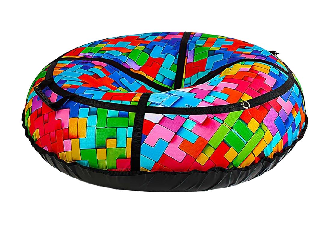 Надувные санки Абстракция 1 м Multicolor (142786)