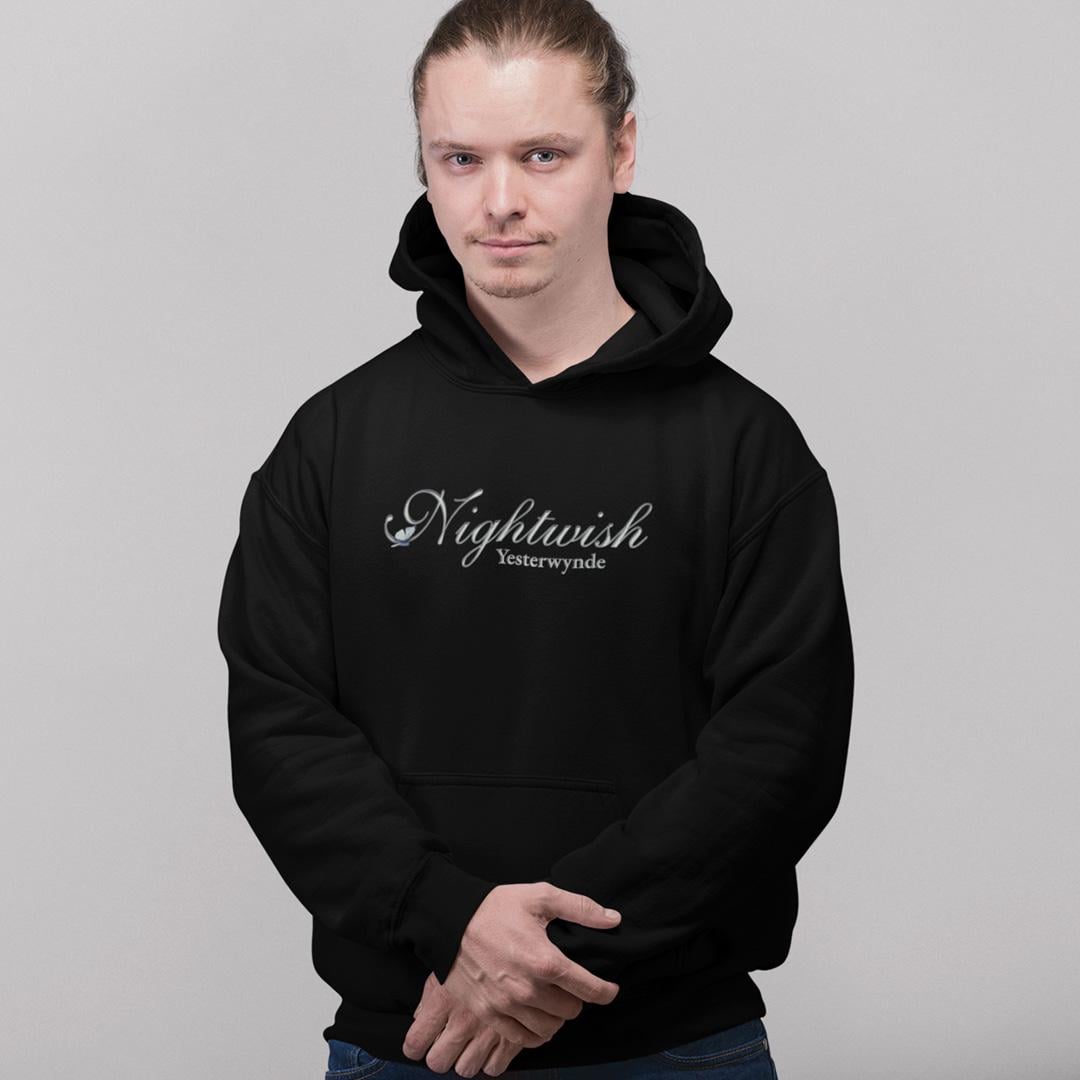 Худи флисовый унисекс Nightwish Yesterwynde L Черный (0000015466)
