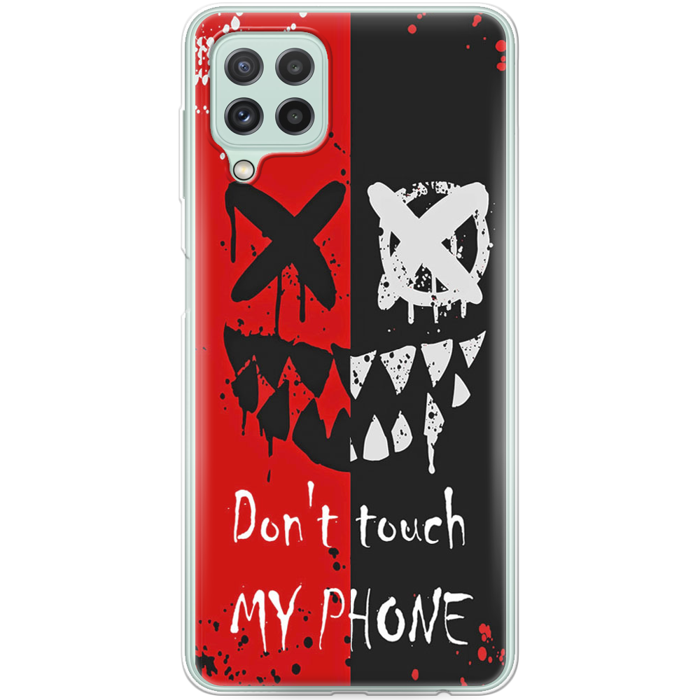 Чехол Boxface Samsung M225 Galaxy M22 Bad Smile Прозрачный силикон (43528-up2468-42748)