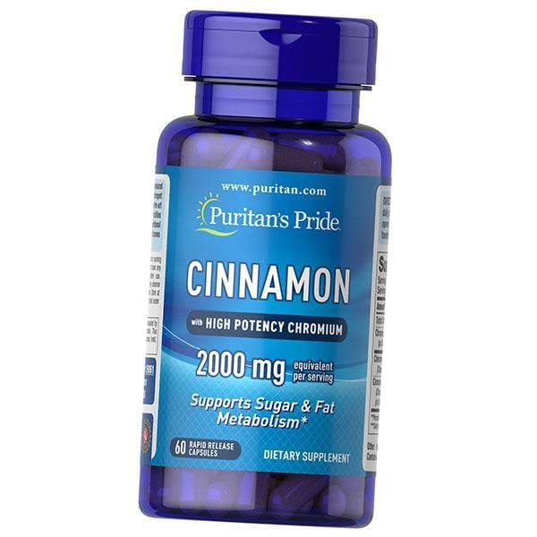 Комплекс з високим потенціалом хрому Cinnamon Complex with High Potency Chromium 60 капс. (71367094)