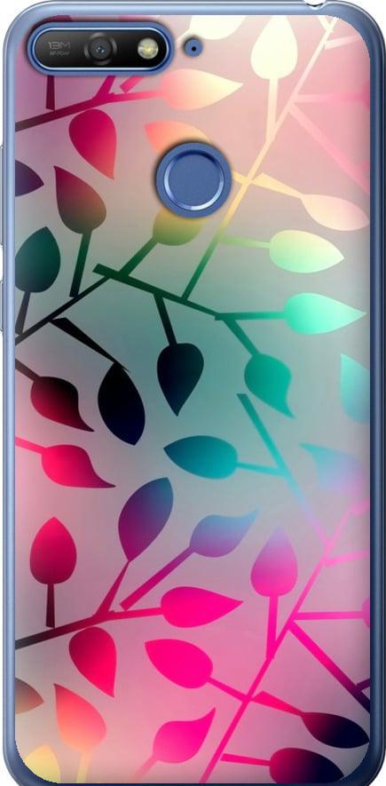 Чехол на Huawei Y6 Prime 2018 Листья (2235u-1441-42517)