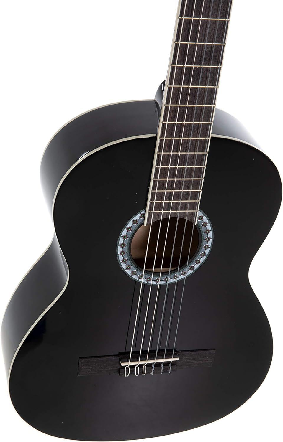 Гитара классическая GEWA Basic 4/4 Black с чехлом/тюнером и медиаторами (G-PS510186) - фото 5 Гитара классическая GEWA Basic 4/4 Black с чехлом/тюнером и медиаторами (G-PS510186) - фото 5