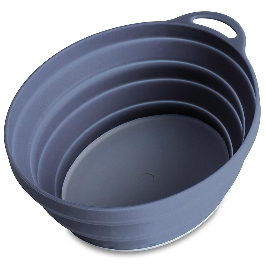 Тарелка Lifeventure Silicone Ellipse Bowl Graphite - фото 4
