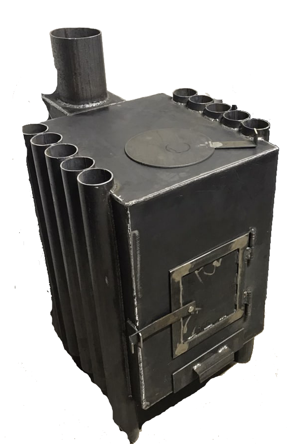 Печь отопительно-варочная буржуйка Б2 неокрашенная 5 мм