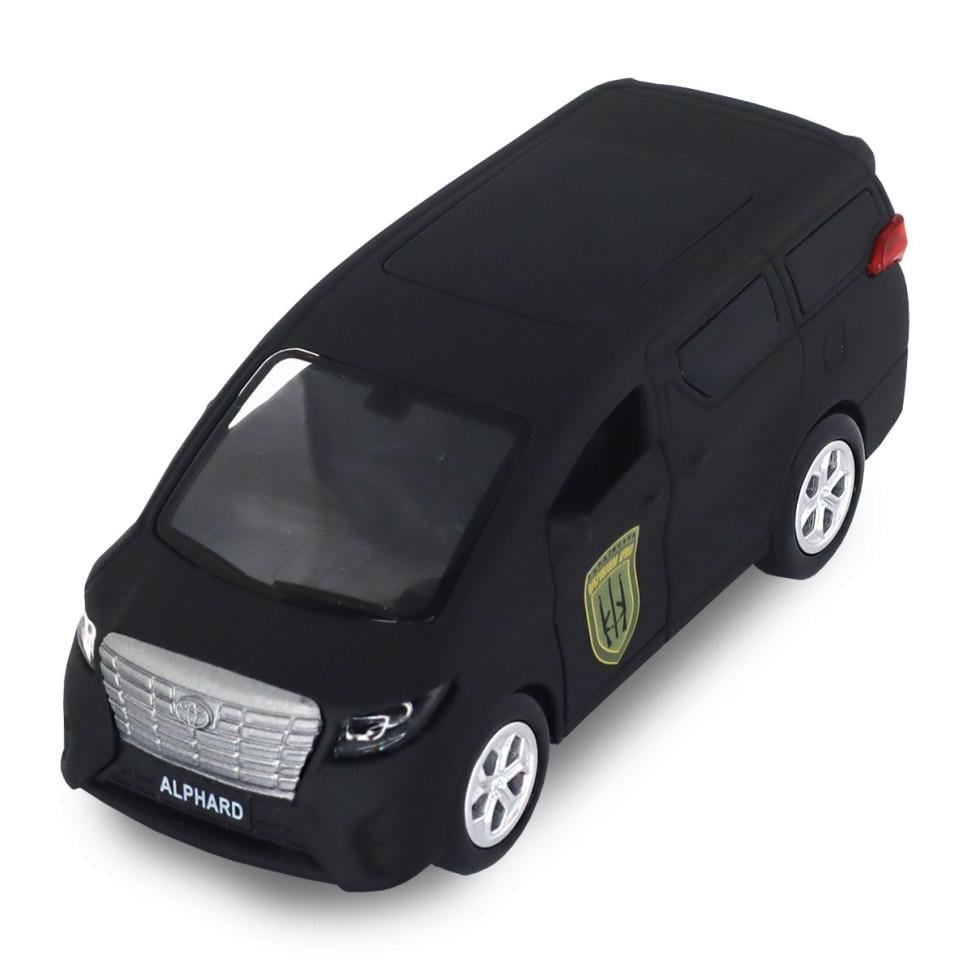 Машинка инерционная TechnoDrive Toyota Alphard УДА Шевроны Героев (IM-176-M-973)