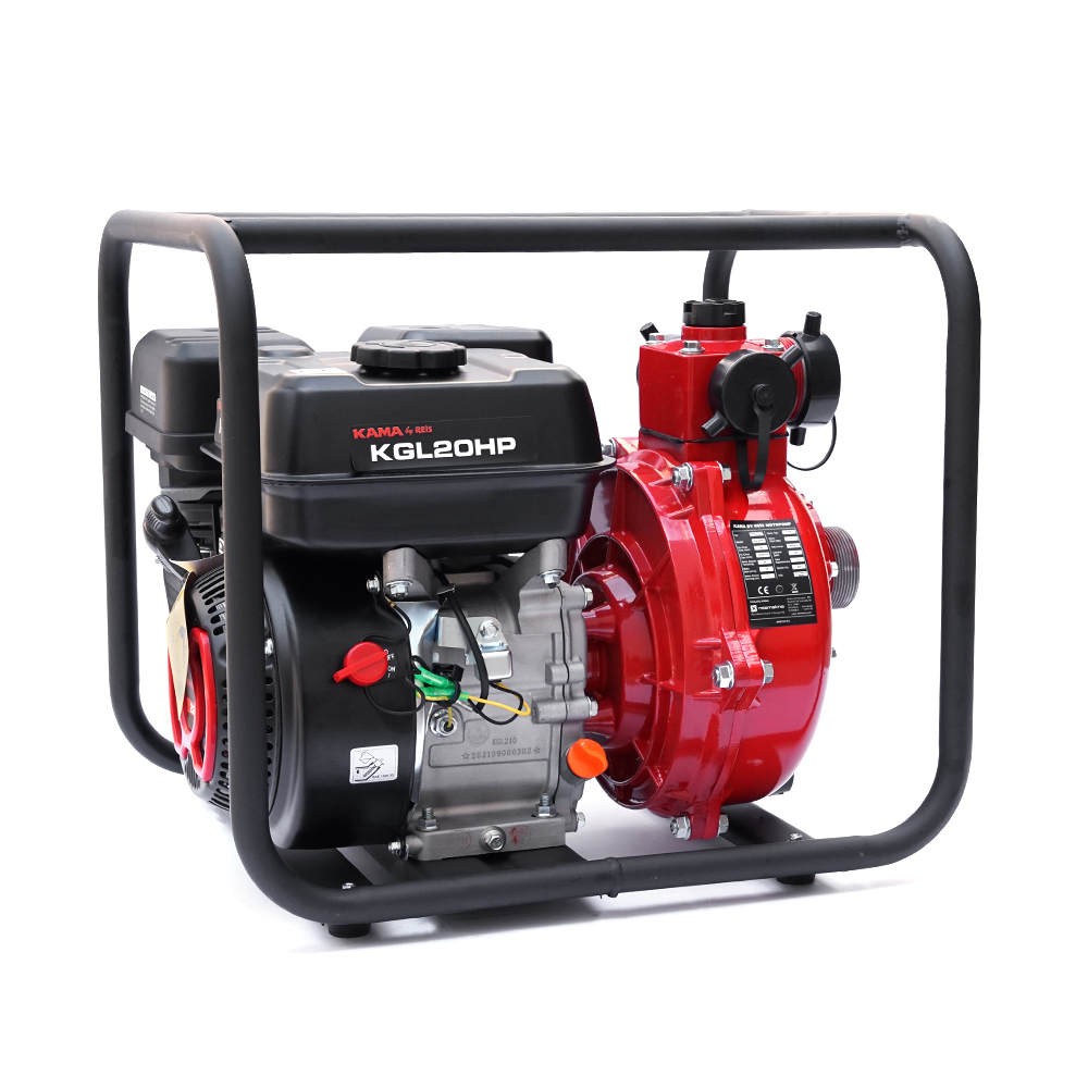 Мотопомпа бензиновая KGL20HP водяная 20 м³/ч 7 л.с. (YUT_V6325)