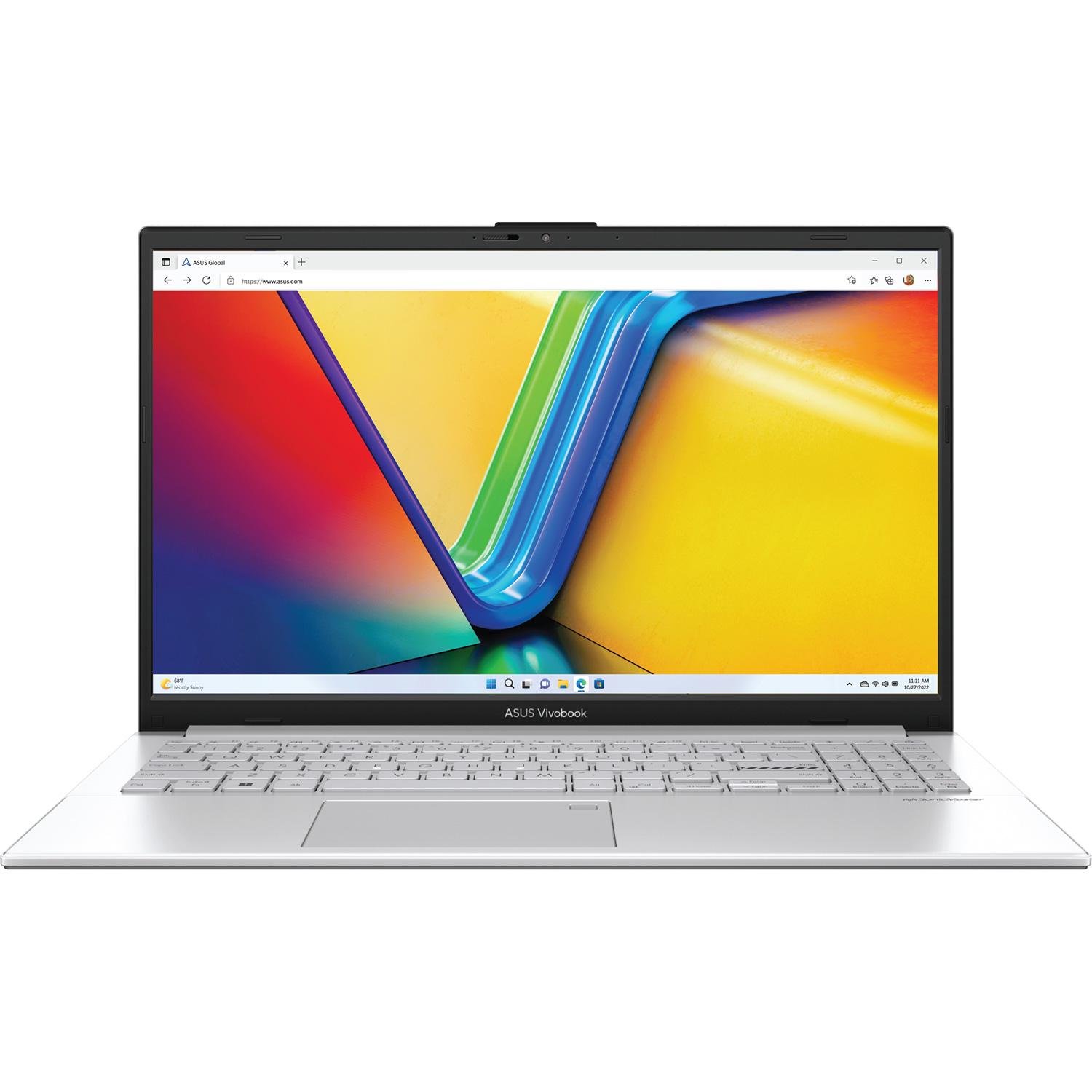 Ноутбук Asus VivoBook Go 15 E1504FA-BQ1311 R5 7520U 16/512 ГБ 15,6" Cool Silver (3b8d4c08)