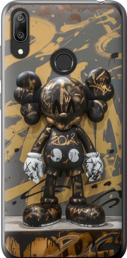 Чехол на Huawei Y7 2019 Bronze kaws (6097u-1638-42517)