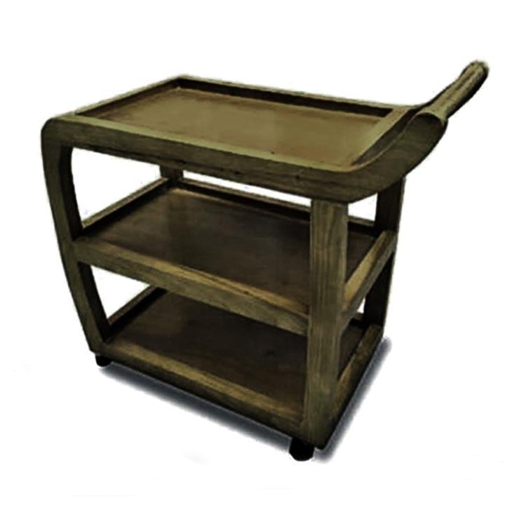 Столик сервірувальний з дерева Тофланд Мускат (ЭТК-005107)