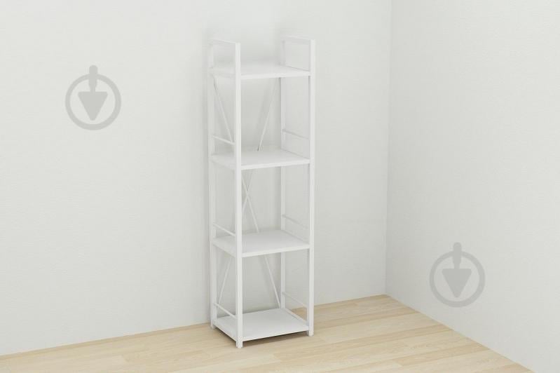 Этажерка Ferrum-decor Конект 120x34x28 см Белый (XK00241)