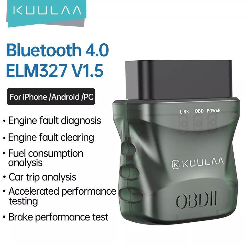 Автосканер для диагностики авто KUULAA Bluetooth 4.0 ELM327 v1.5 OBD-II ATPPS (0069) - фото 6