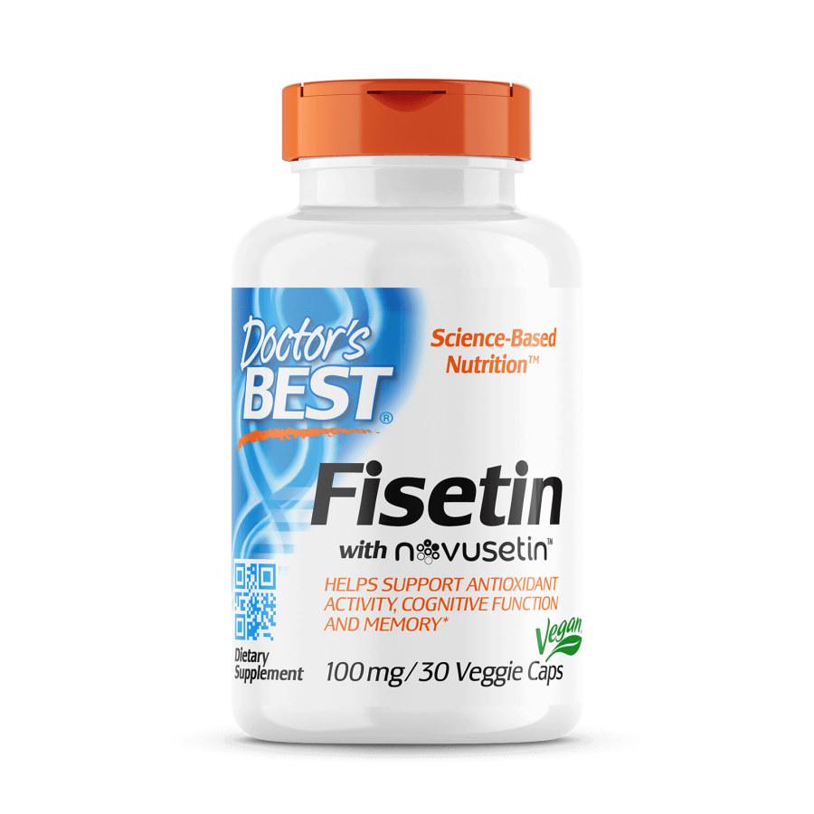 Натуральна добавка Doctor's Best Fisetin with Novusetin 30 вегакапс. (7822)