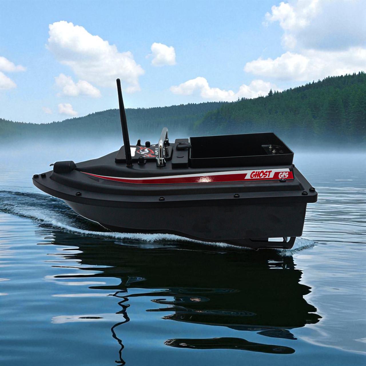 Човник для завезення підгодовування Fish Killer Ghost з GPS 16 позицією до 2 кг круїз-контроль автопілот до 500 м (2667664524) - фото 3 Човник для завезення підгодовування Fish Killer Ghost з GPS 16 позицією до 2 кг круїз-контроль автопілот до 500 м (2667664524) - фото 3