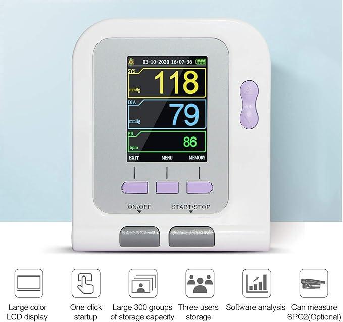 Тонометр автоматичний CONTEC 3 режими та 3 манжети - фото 2 Тонометр автоматичний CONTEC 3 режими та 3 манжети - фото 2