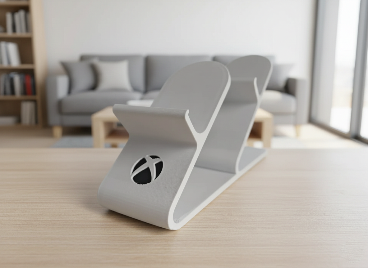Подставка для геймпадов Xbox с логотипом на два места (0015)