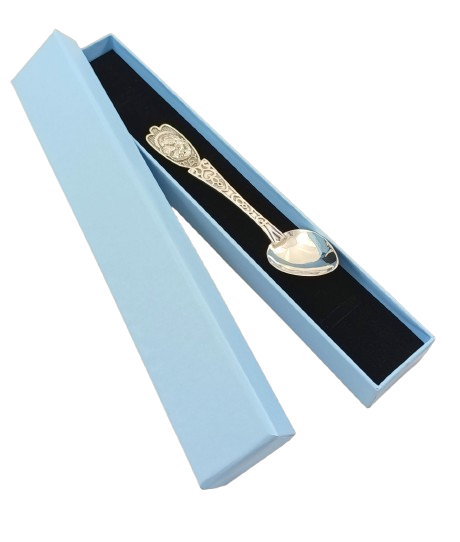 Ложка детская серебряная Богородица 925 проба 20,30 г - фото 3 Ложка детская серебряная Богородица 925 проба 20,30 г - фото 3