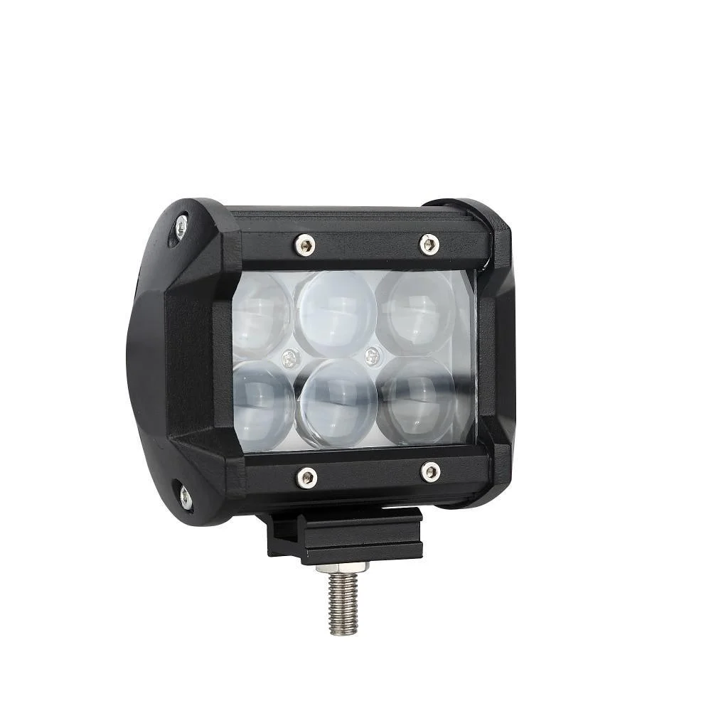 Автомобильная фара 6 Led ближний свет 95 мм 18W (00168)