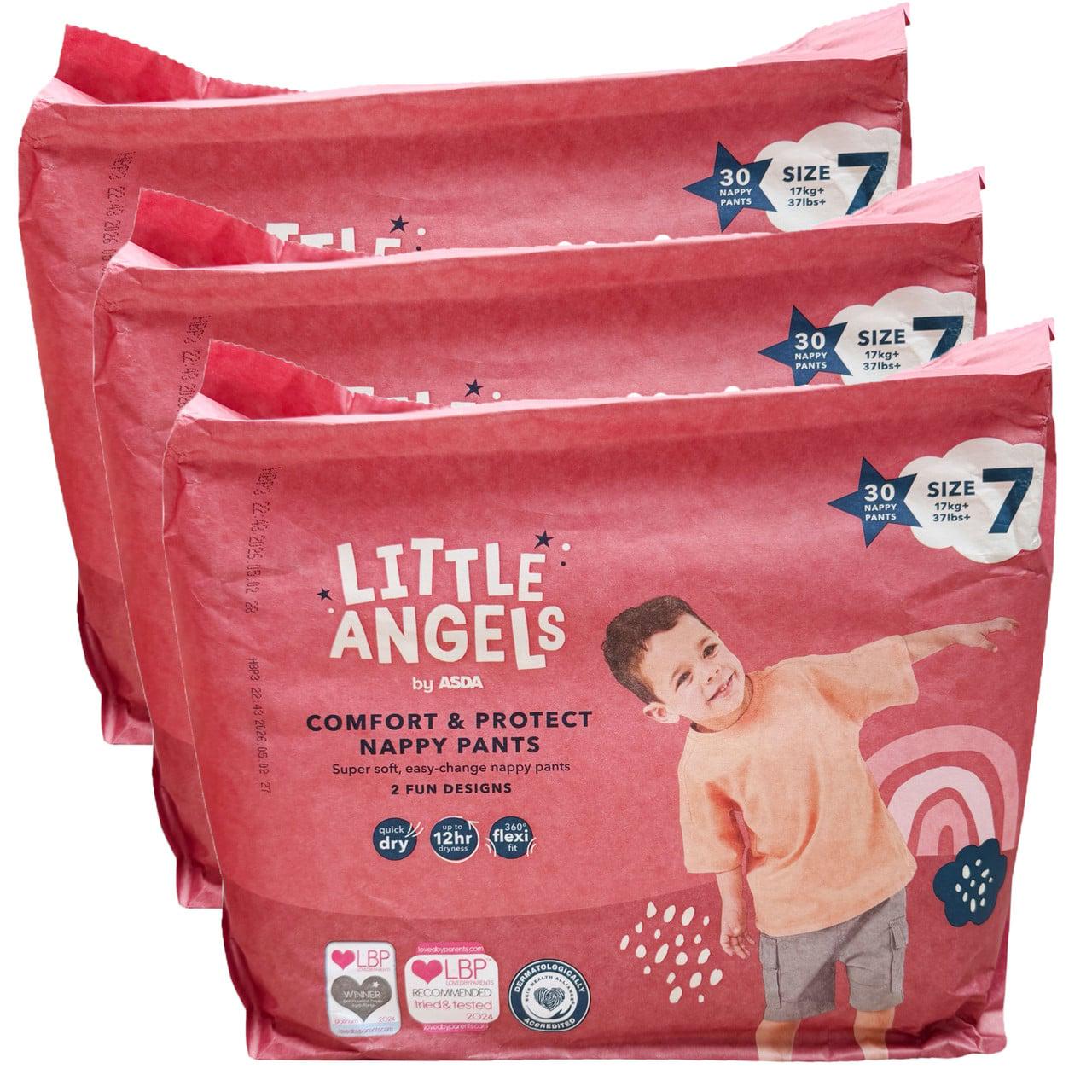 Подгузники-трусики Little Angels Comfort & Protect 7 17+ кг 90 шт. (LS204583)