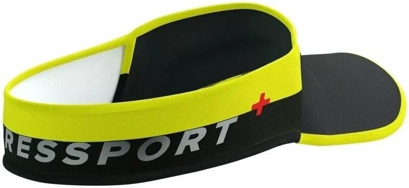 Козирок для тренувань Compressport Visor Ultralight Flash Black/Fluo Yellow (21027884) - фото 2