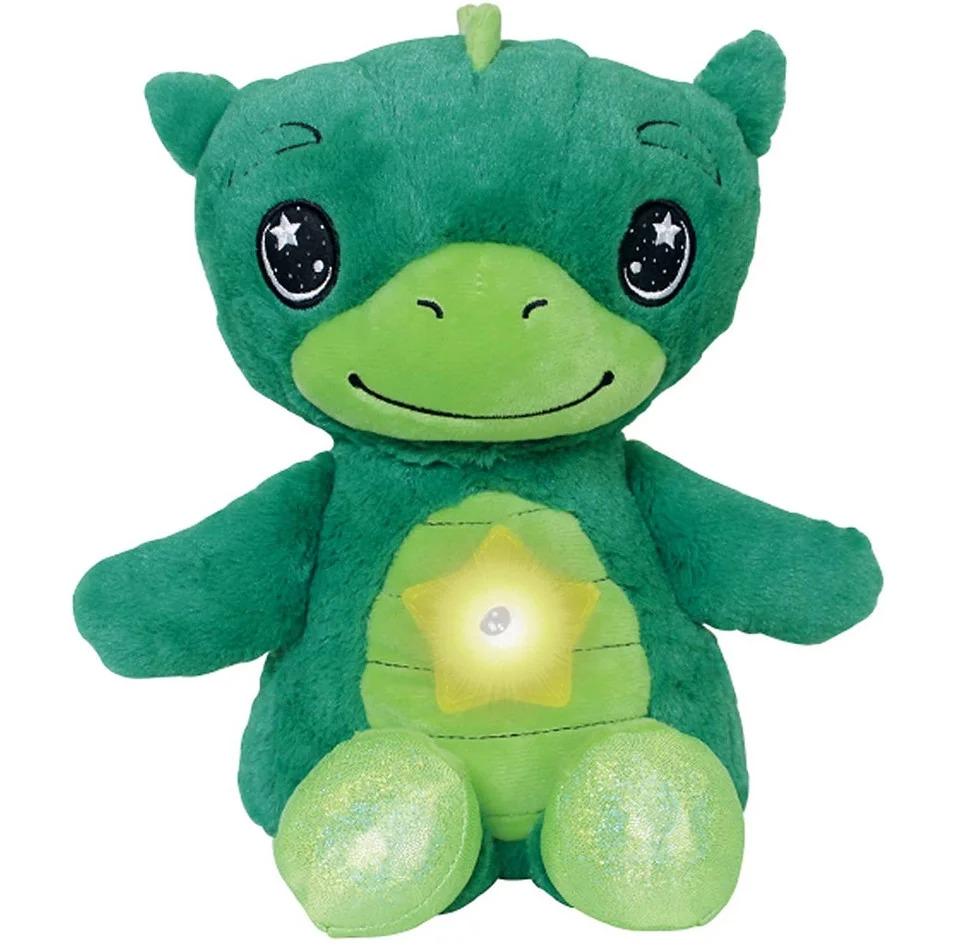 Мягкая плюшевая игрушка ночник-проектор Star Belly Dream Lites Puppy 7 режимов LED подсветки Дракон Зеленый (1534971486)