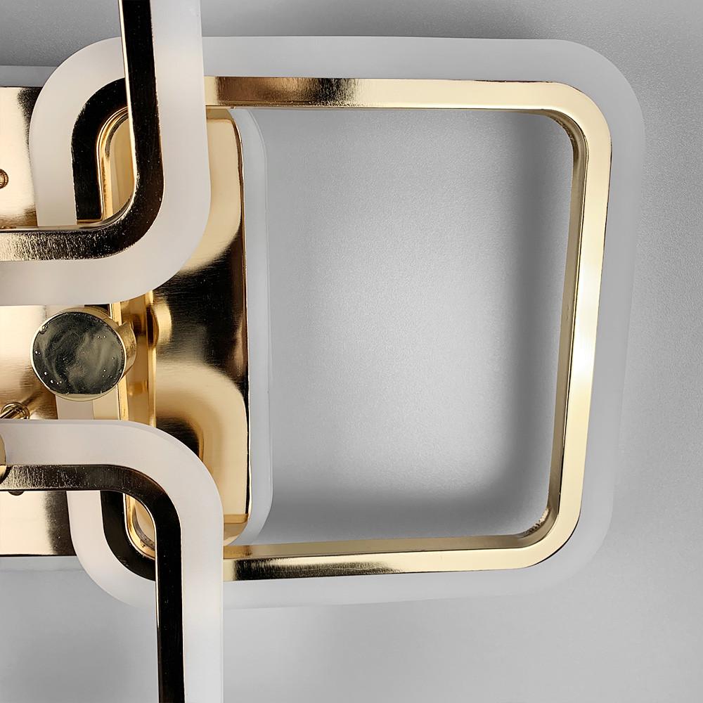 Люстра LED RGB на 2/2 ріжки Золотий (A 2503/2+2 RGB GD) - фото 8