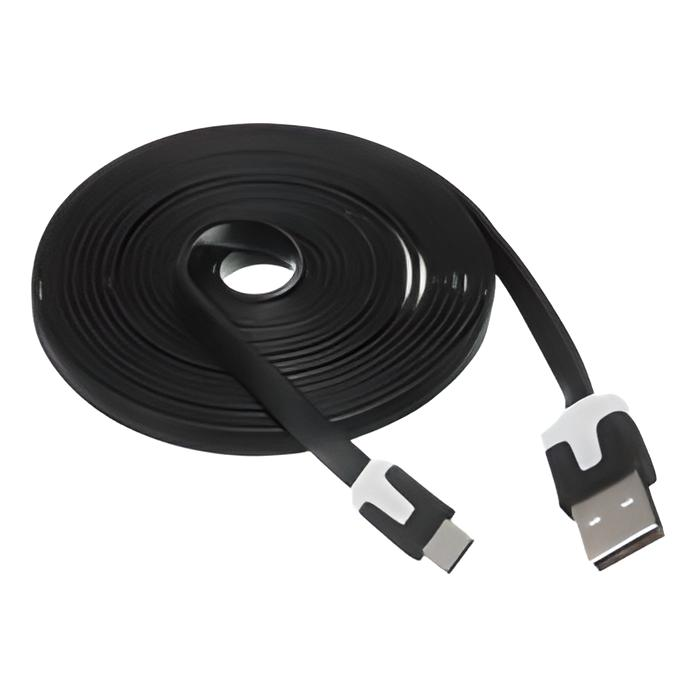 Кабель USB-Micro USB 3 м FLAT V8 Мatrix НФ-00006202 (IR004099)