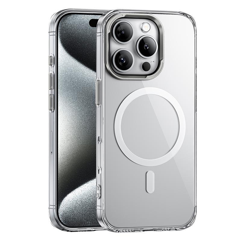 Чохол HOCO для iPhone 16 Pro Max (Vip Magnetic Protective Case AS11, прозорий) - фото 3 Чохол HOCO для iPhone 16 Pro Max (Vip Magnetic Protective Case AS11, прозорий) - фото 3