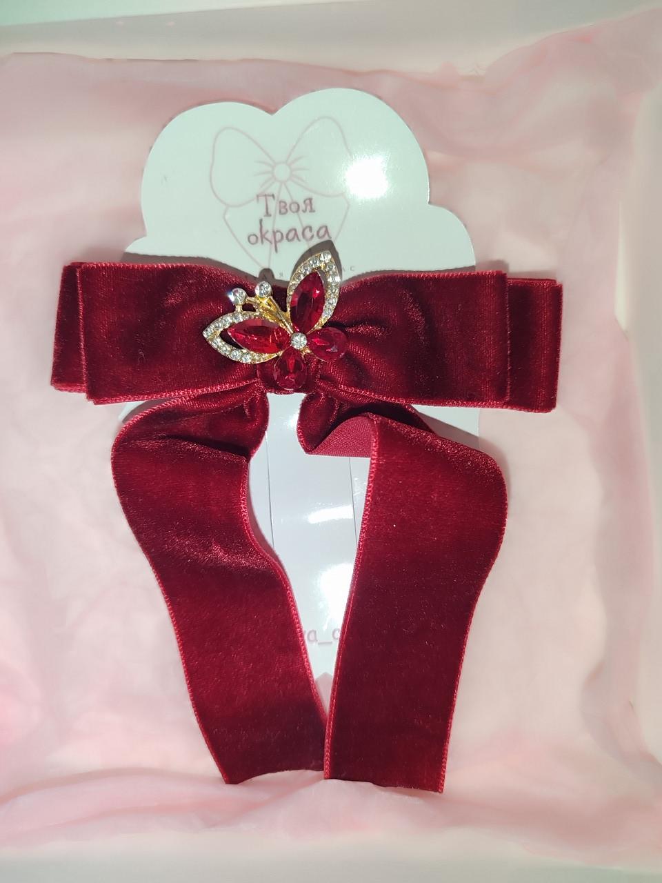 Подарочный набор аксессуаров для волос резинки-бантики и заколки ручной работы 5 шт. (2596898119) - фото 5