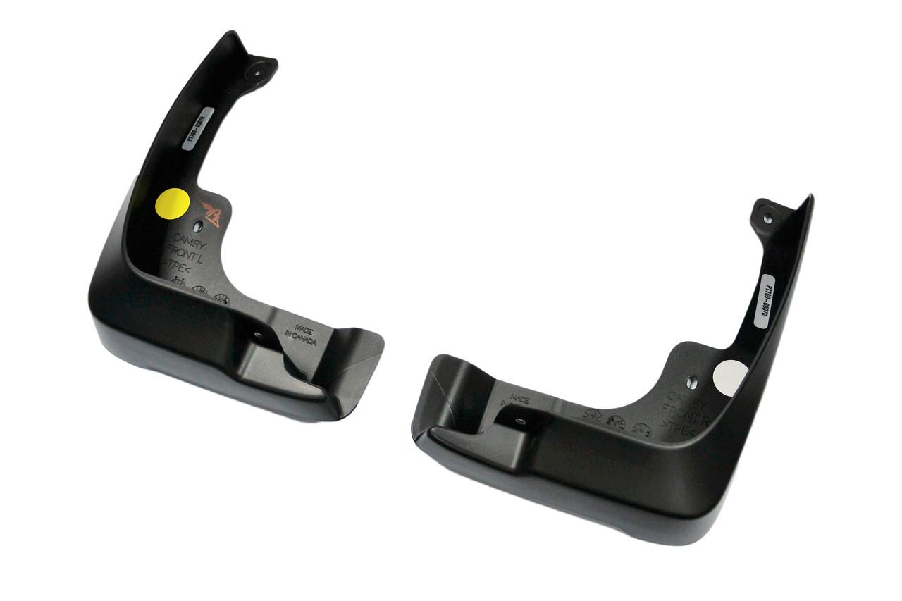 Брызговики автомобильные передние для Toyota Camry V40 45236 пластиковые Черный (PT76903070FF)