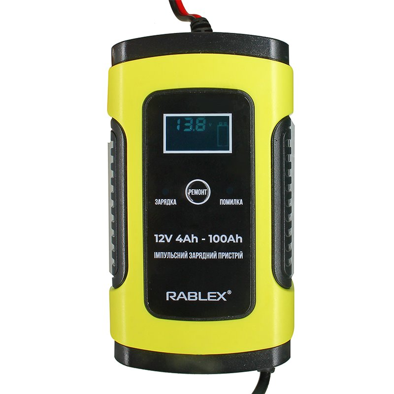 Зарядное устройство пусковое Rablex RB-620 для аккумуляторов 12V DC Out 13,8-15,5V/6A max 75W (29182352) - фото 2 Зарядное устройство пусковое Rablex RB-620 для аккумуляторов 12V DC Out 13,8-15,5V/6A max 75W (29182352) - фото 2