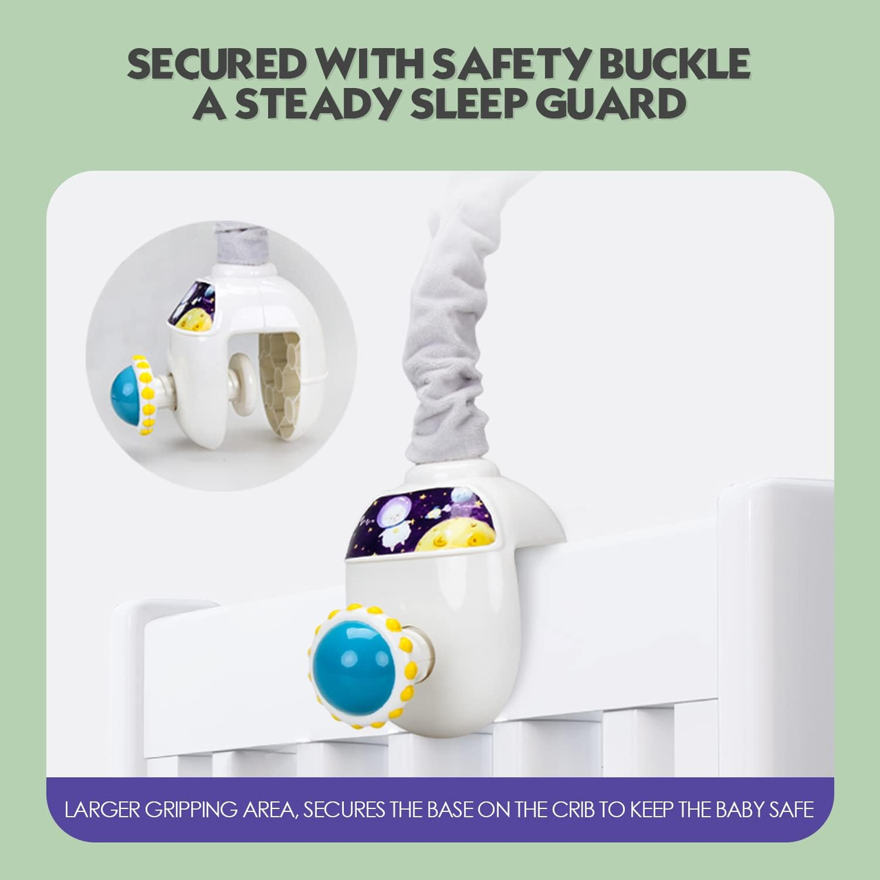 Мобиль-ночник музыкальный проектор 66002 карусель с пультом Космонавтик (2475753918) - фото 5 Мобиль-ночник музыкальный проектор 66002 карусель с пультом Космонавтик (2475753918) - фото 5