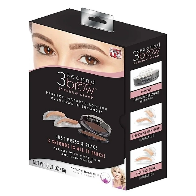 Штамп для брів 3 SECOND Stamp-Perfect Natural-Looking Eye (17945730)