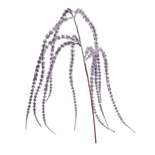 Ветка декоративная Yes! Fun Ива 86 см глиттер Серебряный (974605)