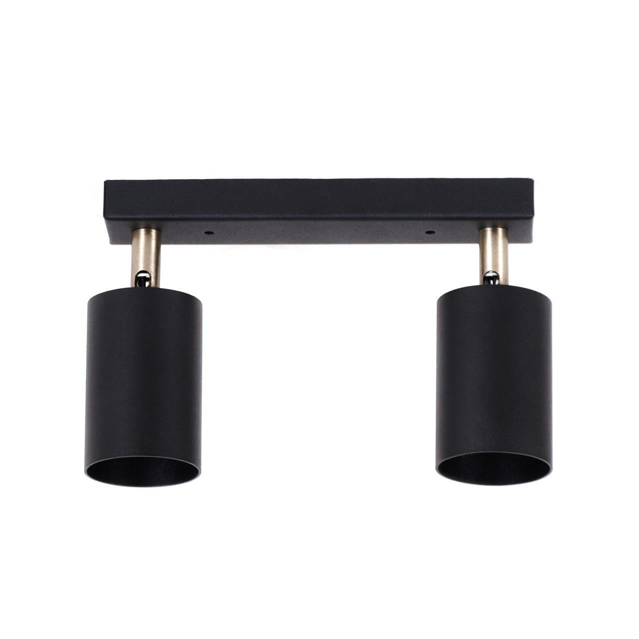 Светильник потолочный Chime GU10 L90-2 2хGU10 Black (1091211)