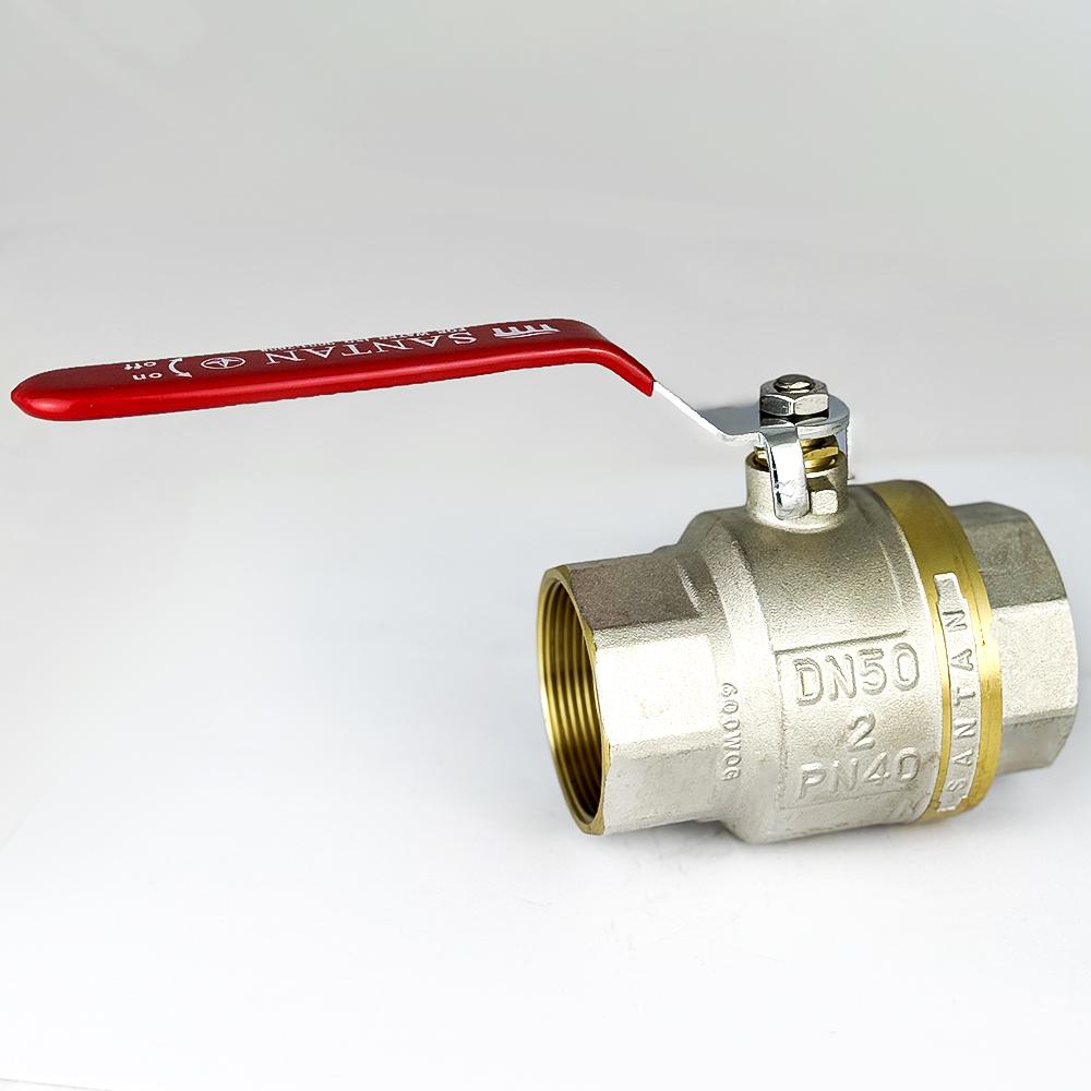 Кран шаровой для воды SANTAN PREMIUM 600 2" внутренний-внутренний Красный (57161) - фото 3 Кран шаровой для воды SANTAN PREMIUM 600 2" внутренний-внутренний Красный (57161) - фото 3