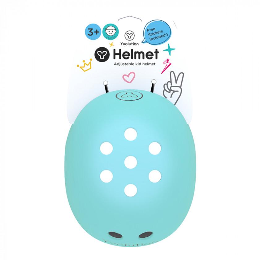 Захисний шолом дитячий Yvolution S з регулюванням Зелений (YA21G9) - фото 4 Захисний шолом дитячий Yvolution S з регулюванням Зелений (YA21G9) - фото 4