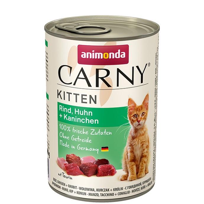 Консерви для кошенят Animonda Carny Курка-кролик 400 г (83713)