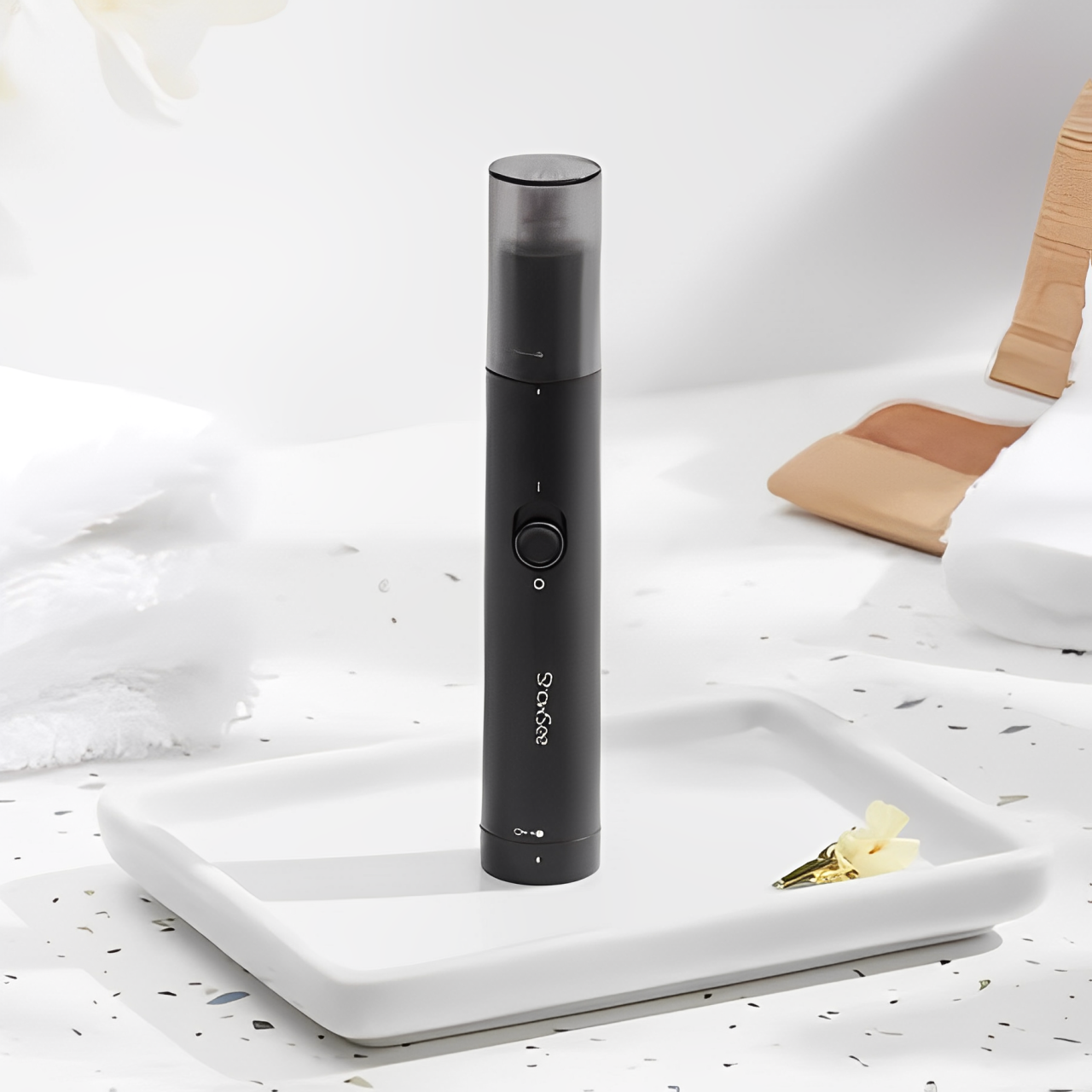 Триммер для носа ShowSee Nose Hair Trimmer C1-BK беспроводной со съемной плавающей головкой Black (001067) - фото 3 Триммер для носа ShowSee Nose Hair Trimmer C1-BK беспроводной со съемной плавающей головкой Black (001067) - фото 3