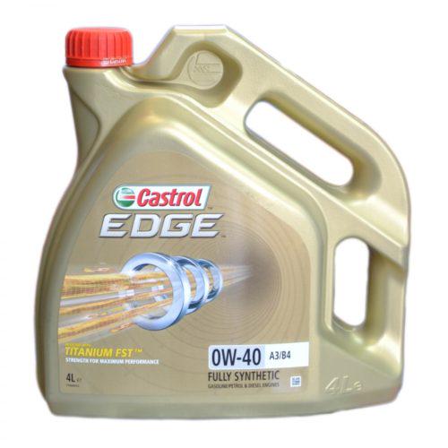 Моторное масло Castrol Edge Titanium A3.В4 0W-40 4 л Моторное масло Castrol Edge Titanium A3.В4 0W-40 4 л