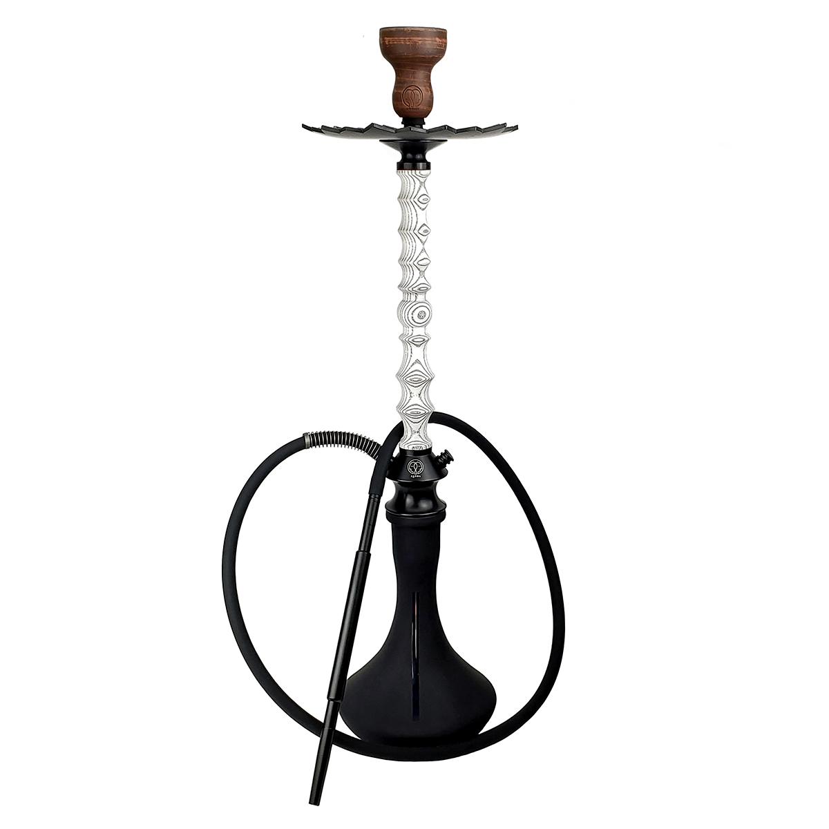 Кальян Karma Hookah 1.1 White з колбою Craft Black Matt (034-264) - фото 2