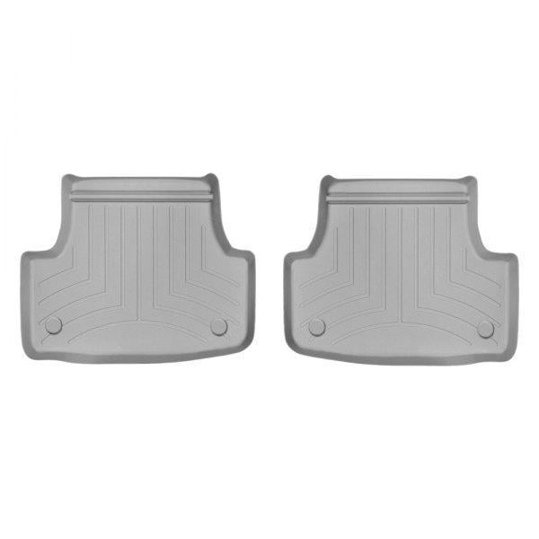 Килимки в салон WeatherTech задні Volkswagen Golf 7/Audi A3 2013 - з бортиком Сірий (11526255)