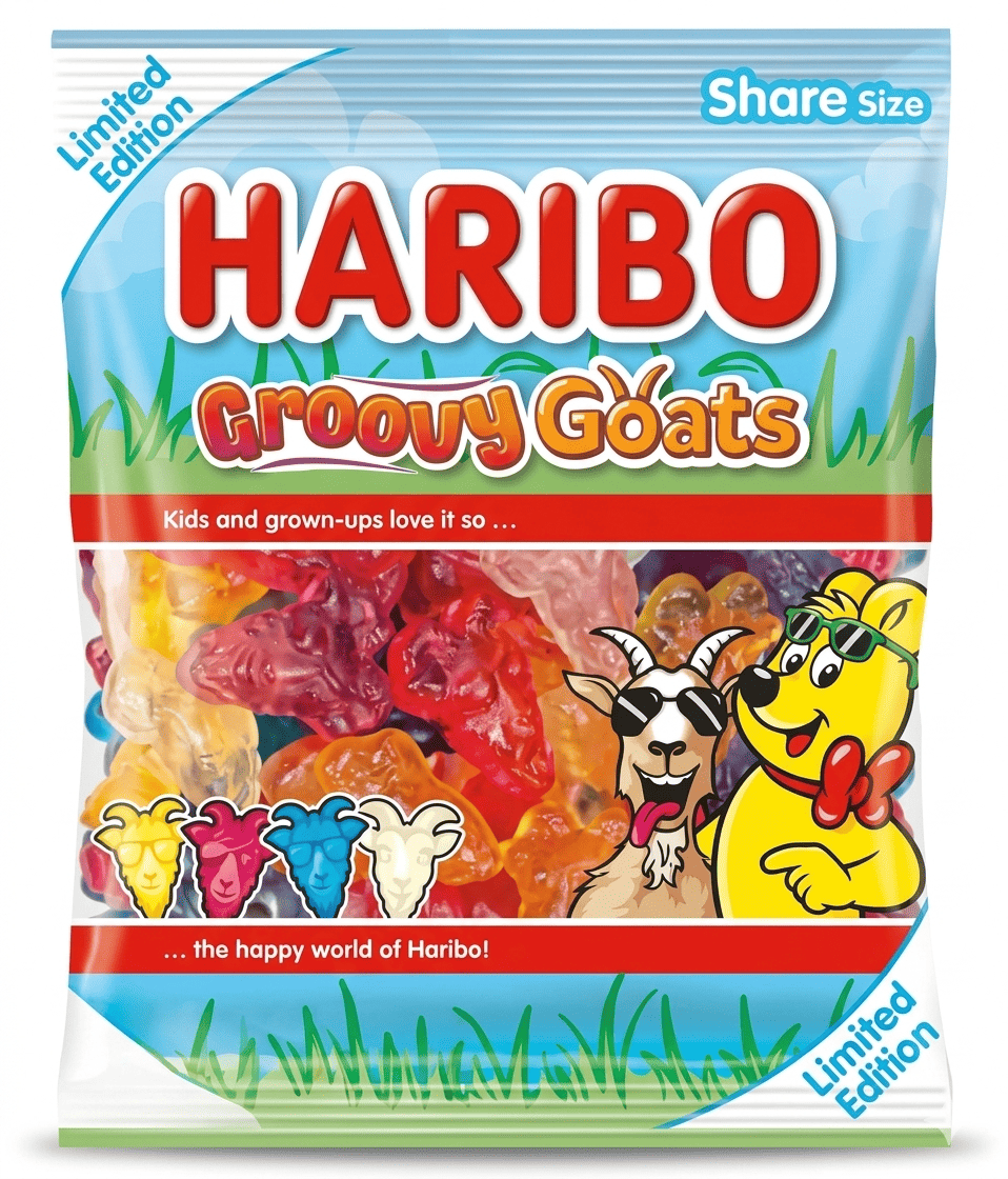 Конфеты желейные Haribo Groovy Goats 160 г (3008273316)